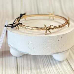 Starfish Bangle Bracelet